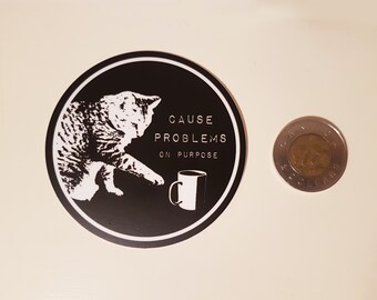 Cat Meme Sticker Etsy