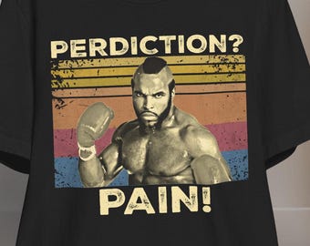 Clubber Lang T-shirt | Rocky III Mr. T Vintage Tee - Etsy