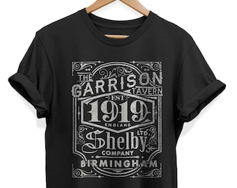 Peaky Blinders Birmingham This is our City Official Shelby Bros Black Men Tshirt Peaky Blinders Birmingham This is our City Official Shelby Bros Black Men Tshirt