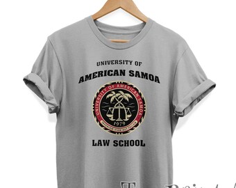 University of American Samoa Law School shirt American Samoa Logo T-shirt Better Call Saul shirt Saul goodman T-shirt Unisex Tee LG01