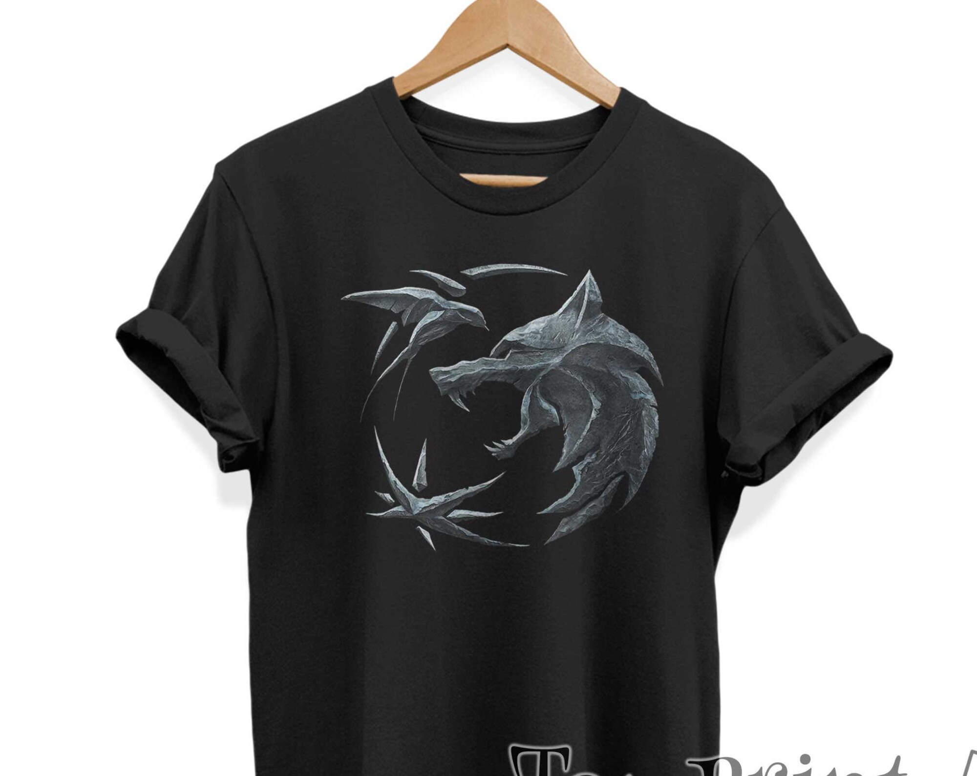 The Witcher shirt The Witcher T-shirt The Witcher Logo Funny shirt Geralt of Rivia shirt Geralt shirt