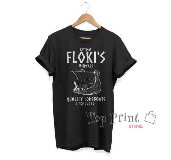 Kattegat Floki's Shipyard - Vikings Unisex T-Shirt Kattegat Floki's Shipyard - Vikings Unisex T-Shirt