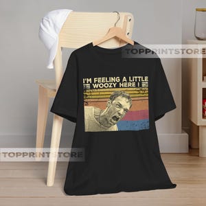 Limited stu Vintage T-Shirt, stu Graphic T-shirt, Retro 90&#39;s Fans Homage T-shirt, Gift For woman and man retro i&#39;m feeling little woozy here