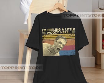 T-shirt vintage stu vintage, t-shirt graphique stu, t-shirt rétro hommage aux fans des années 90, cadeau Pour femme et homme, rétro, je me sens un peu mal ici
