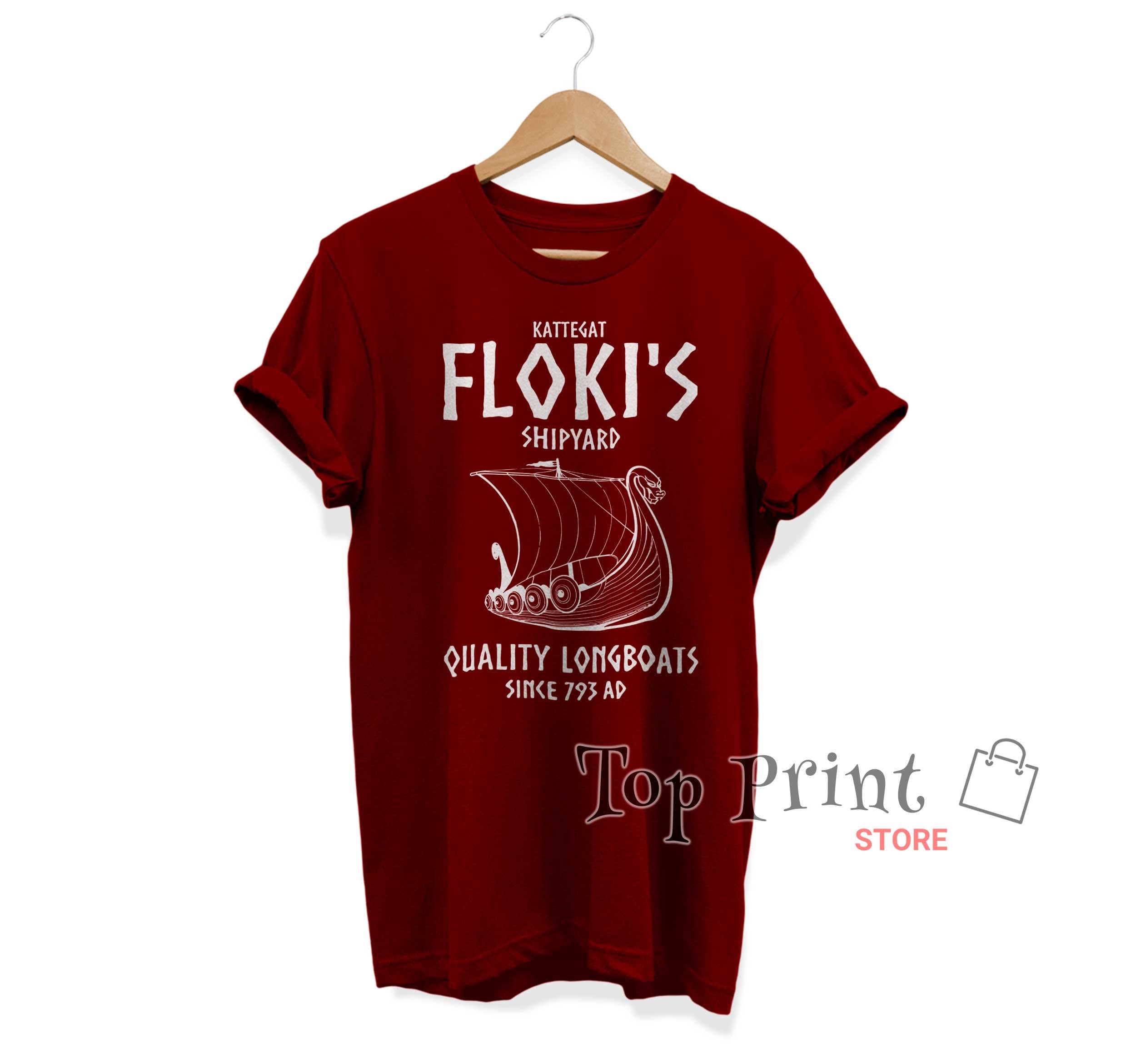 Kattegat Floki's Shipyard - Vikings Unisex T-Shirt Kattegat Floki's Shipyard - Vikings Unisex T-Shirt