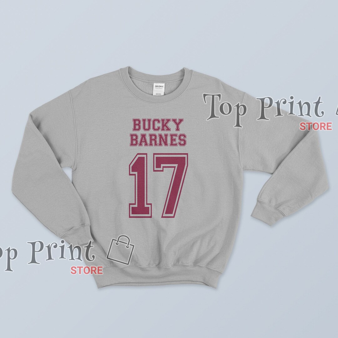 Bucky Barnes 1917 Sweatshirt - Winter Soldier Marvel Crewneck Sweater