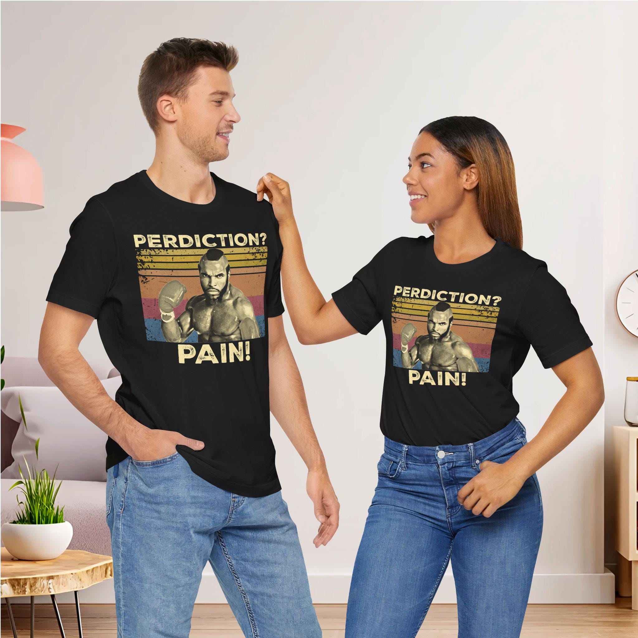 Clubber Lang T-shirt | Rocky III Mr. T Vintage Tee - Etsy