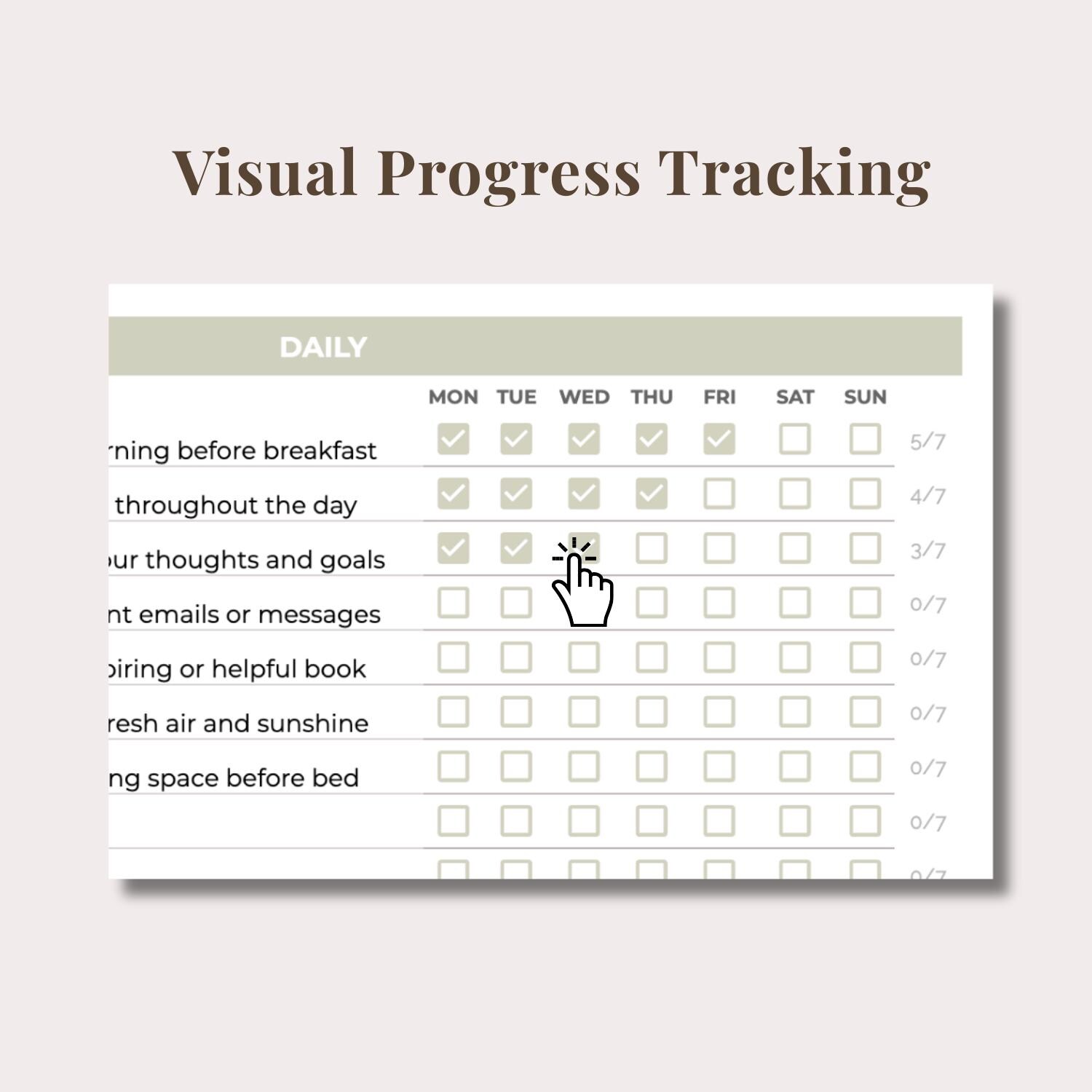 Digital To-do List Google Sheets Template Daily Weekly Monthly Annually ...