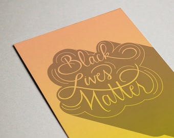 5x7 Black Lives Matter Card [Digital Download]