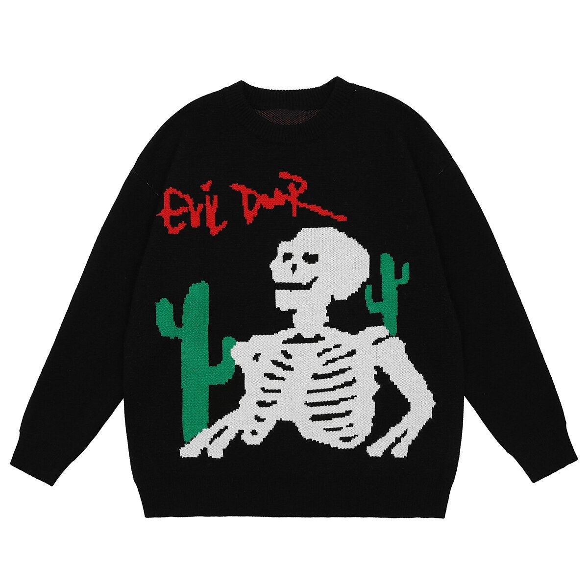 Skeleton Sweater Knit - Etsy