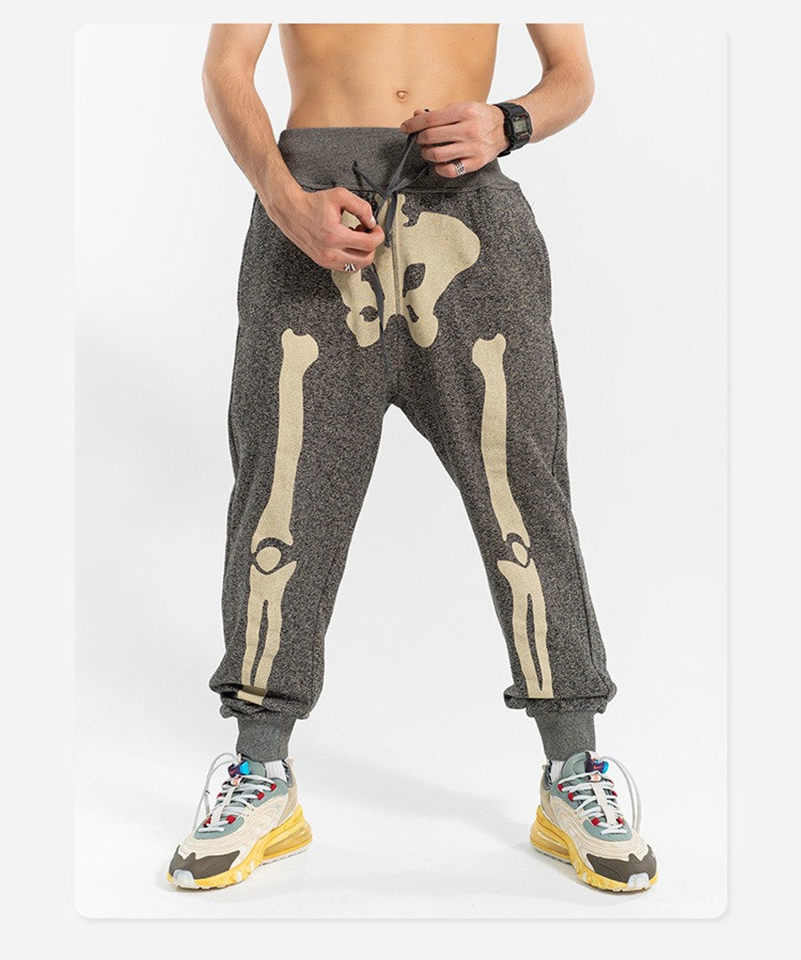 mnml skeleton sweatpants