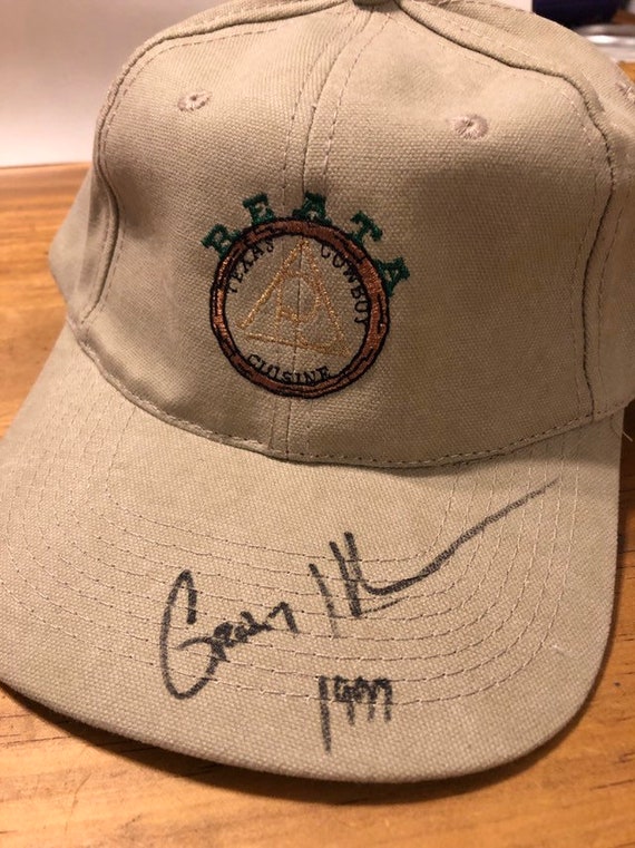 Chef GRADY SPEARS Reata Restaurant Cap Signed Auto