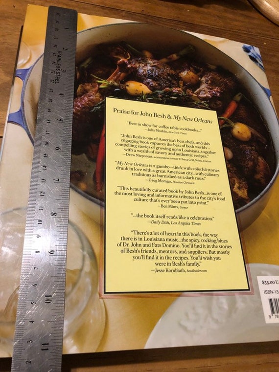 Chef John Besh Signed My Family Table Cajun Etsy