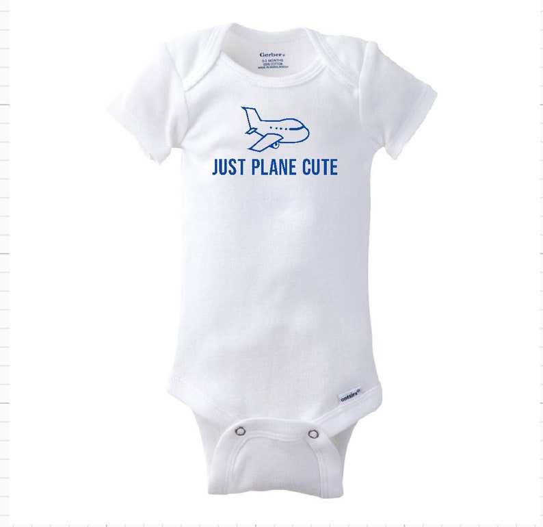 Whaley Cute Just Plane Cute or Berry Cute Bodysuit