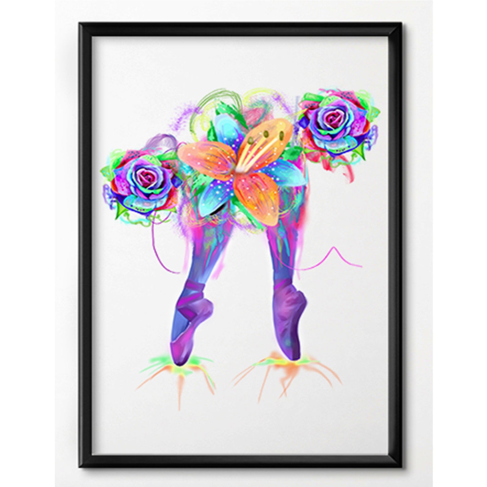 cute colorful rainbow ballet shoes art print - digital print download - shoes art - printable art, downloadable, rainbow ballet cute colorful rainbow ballet shoes art print - digital print download - shoes art - printable art, downloadable, rainbow ballet