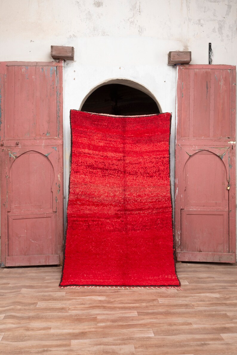 Moroccan rug Rhamna rug 6x4 ft Moroccan rug Morocco Etsy