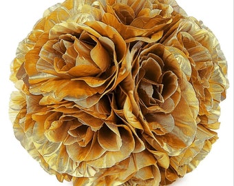 Rose Kissing Ball - Etsy