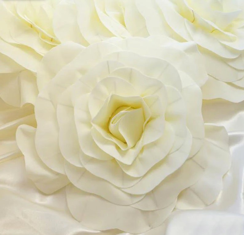 Faux Soft Craft Foam Roses for DIY Art Decor Projects 16 Etsy