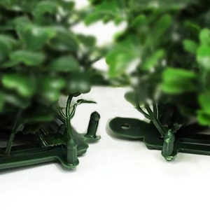 Faux Green Backdrop 11 Sq Ft. 4 Panels Baby Green Boxwood Hedge Garden ...