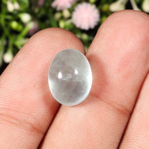Marvellous Top Quality Natural Aquamarine Oval Shape Cabochon Loose Gemstone For Making Jewelry 9.30 Ct 14X11X8 MM B-160