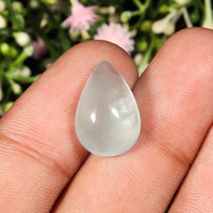 Marvellous Top Quality Natural Aquamarine Cabochon Pear Shape Loose Gemstone For Making Jewelry 10.15 Ct 18X12X7 MM B-181