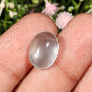 Fantastic Top Quality Natural Aquamarine Oval Shape Cabochon Loose Gemstone For Making Jewelry 6.75 Ct 14X11X6 MM B-156