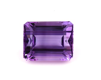 Linda ametista natural de alta qualidade, lapidada em formato octogonal, gema solta para confecção de joias, 11,00 ct, 14 x 11 x 9 mm, M-107