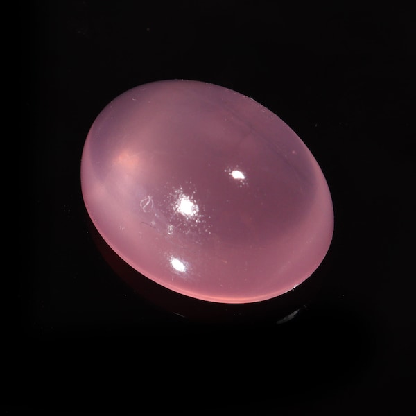 Beautiful Top Quality Natural Rose Quartz Cabochon Oval Shape Loose Gemstone For Making Jewelry 14.10 Ct 17X13X10 MM MS-2