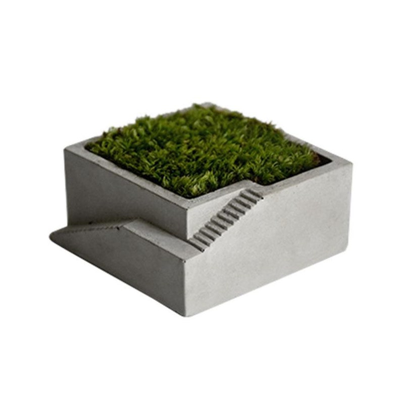 4 Styles DIY Silicone Mold Concrete Square Round With Stairs Etsy