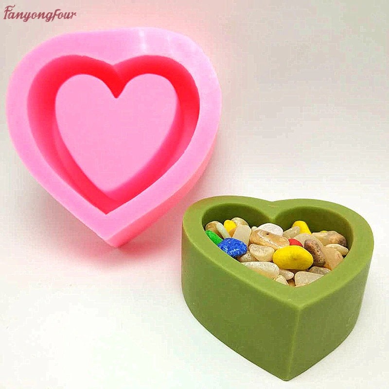 Silicone Cake Molds Heart Rectangular Round DIY Fun Shapes Kitchen Pastry  Baking Tools 1pc 2pcs 4pcs - Shop For Faves