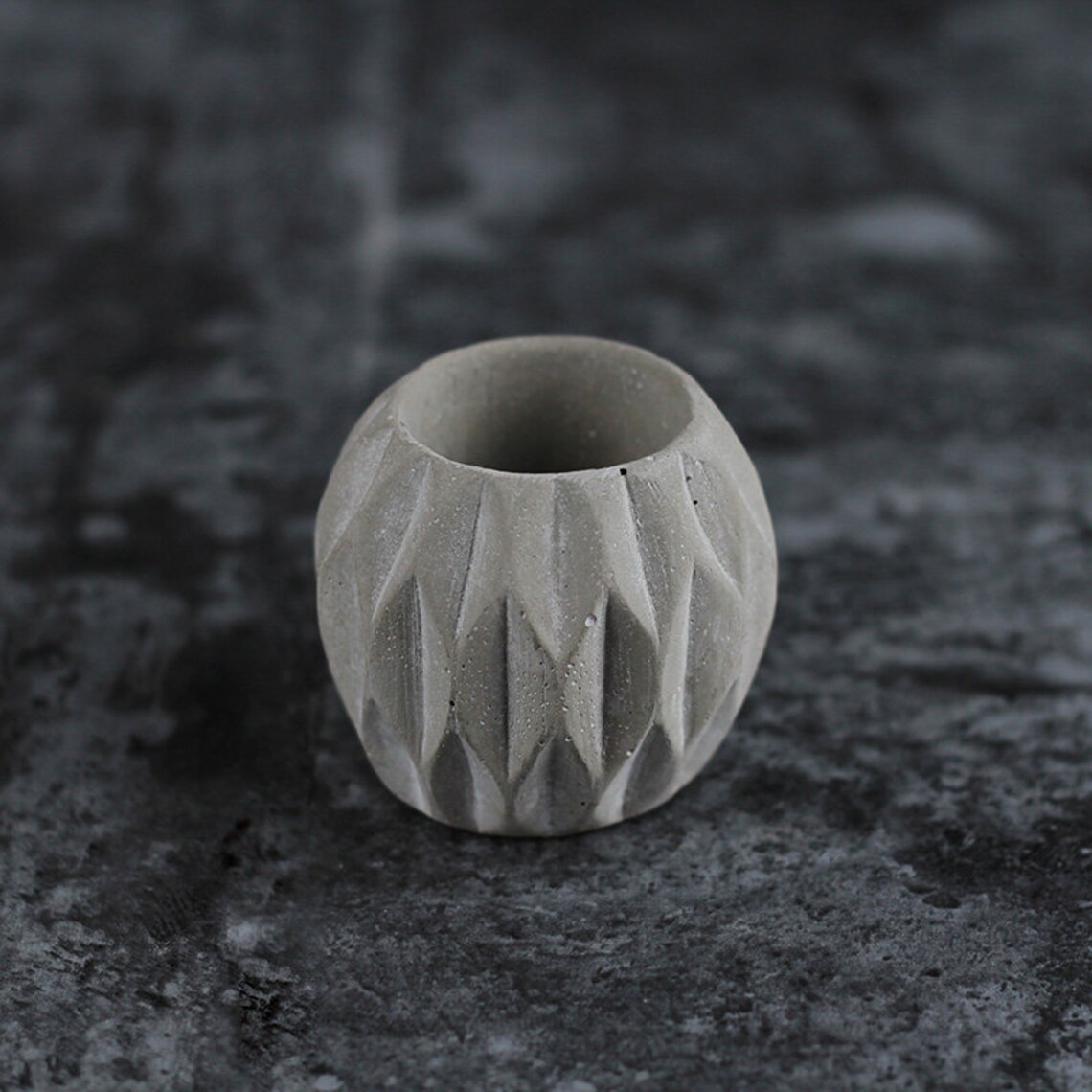 Silicone Cement Vase Mold Concrete Flowerpot Mould Round with Etsy