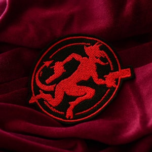 Bayonetta Inspired Gates of Hell Embroidered Patch