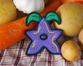 Stardew Valley Inspired Stardrop Embroidered Patch