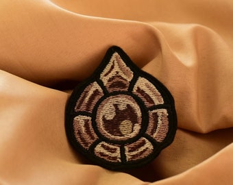 Hollow Knight Inspired Godtuner Embroidered Patch