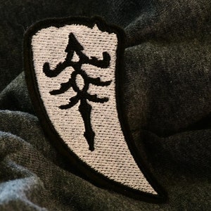 Hollow Knight Inspired Hunter's Mark Sew-on Embroidered Patch