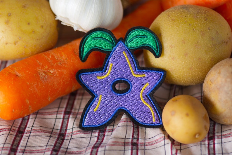 Stardew Valley Inspired Stardrop Embroidered Sewon Patch Etsy