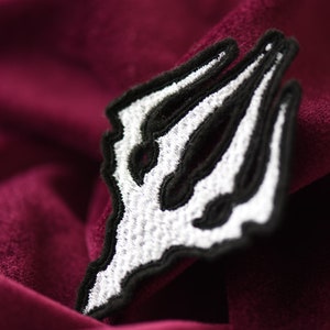 Hollow Knight Inspired King's Brand Embroidered Patch