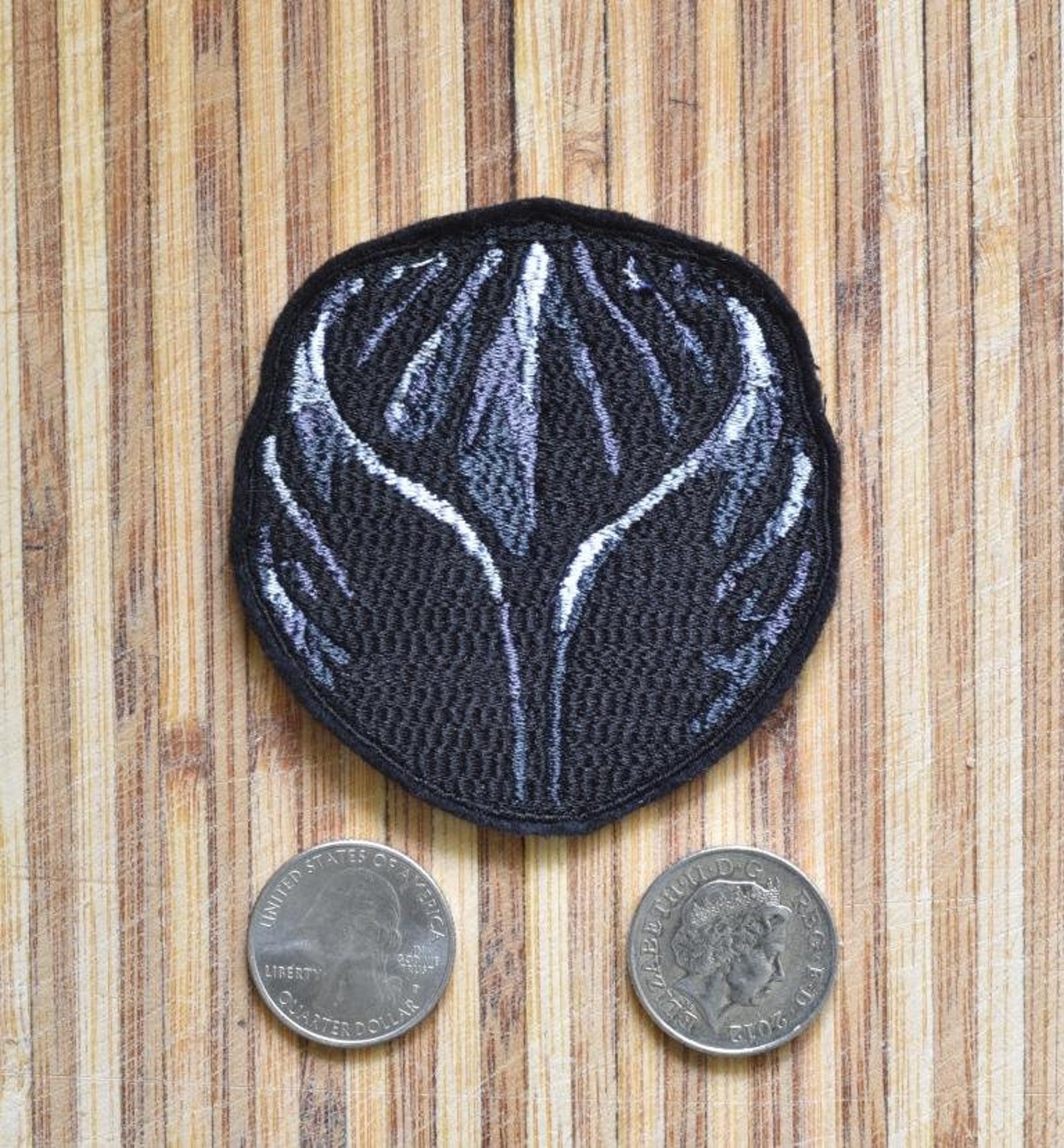 Hollow knight sharp shadow charm embroidered patch etsy