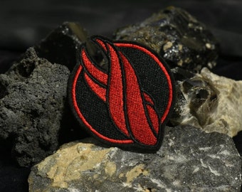 DS Inspiriert Red Marker Gestickter Aufnäher