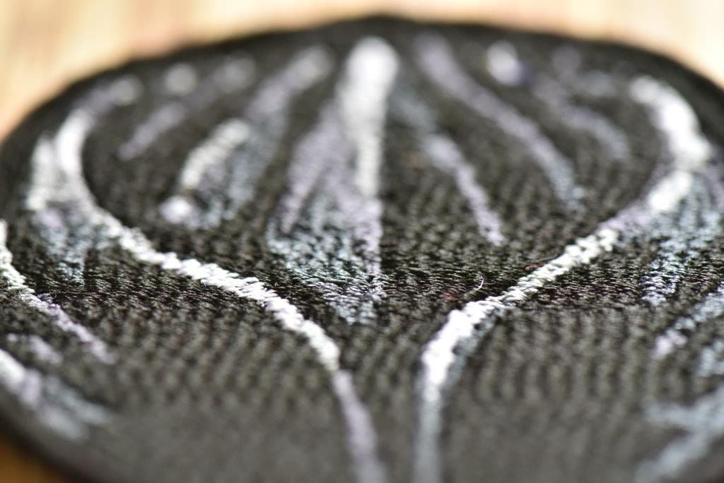 Hollow knight sharp shadow charm embroidered patch etsy
