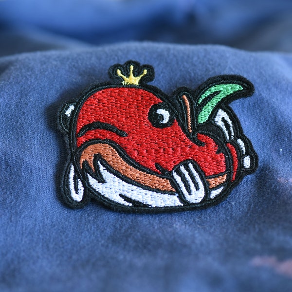 Shovel Knight Inspired Troupple King Embroidered Patch