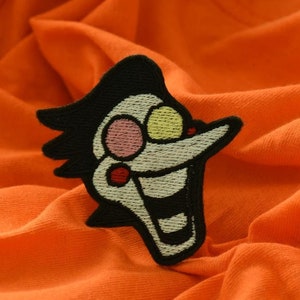 Parche para coser inspirado en Spamton