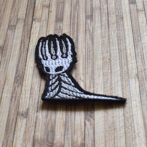 Hollow Knight Inspired The Pale King Embroidered Patch