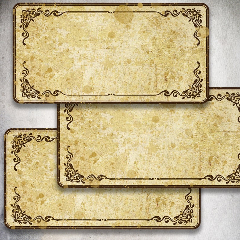 12-printable-blank-apothecary-labels-rectangle-potion-vintage-etsy