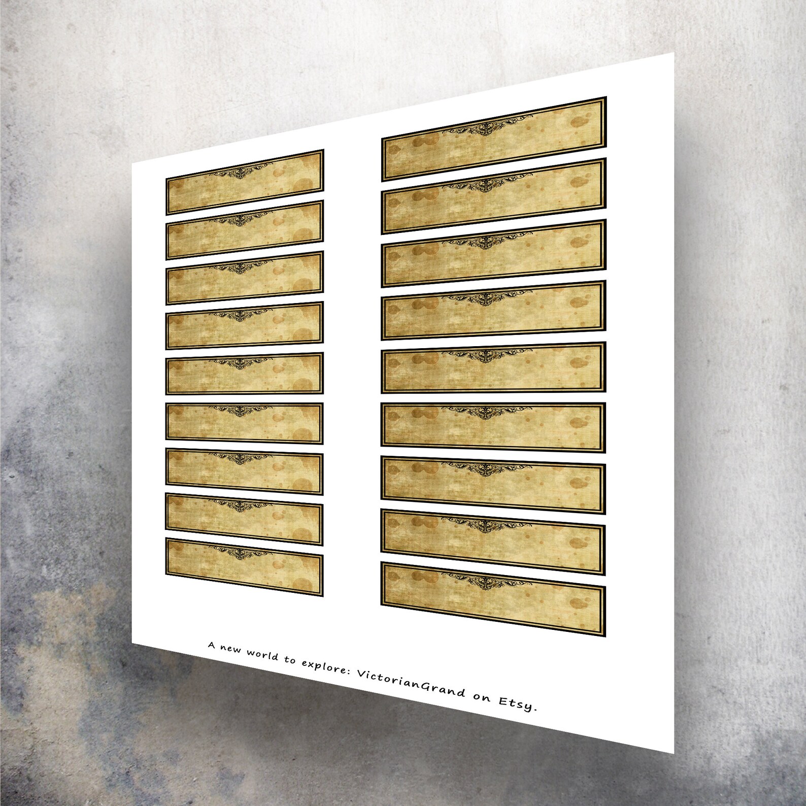 18 Test tube labels blank laboratory specimen labels vintage Etsy