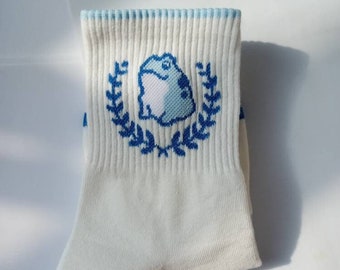 Jinro Frog casual socks, Made in Korea, Korean Soju, Korea socks, Women's socks