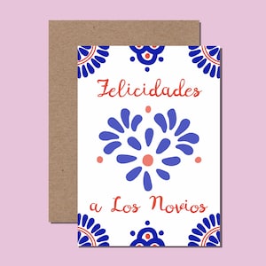Tarjeta de Boda/Boda - Felicidades a los Novios
