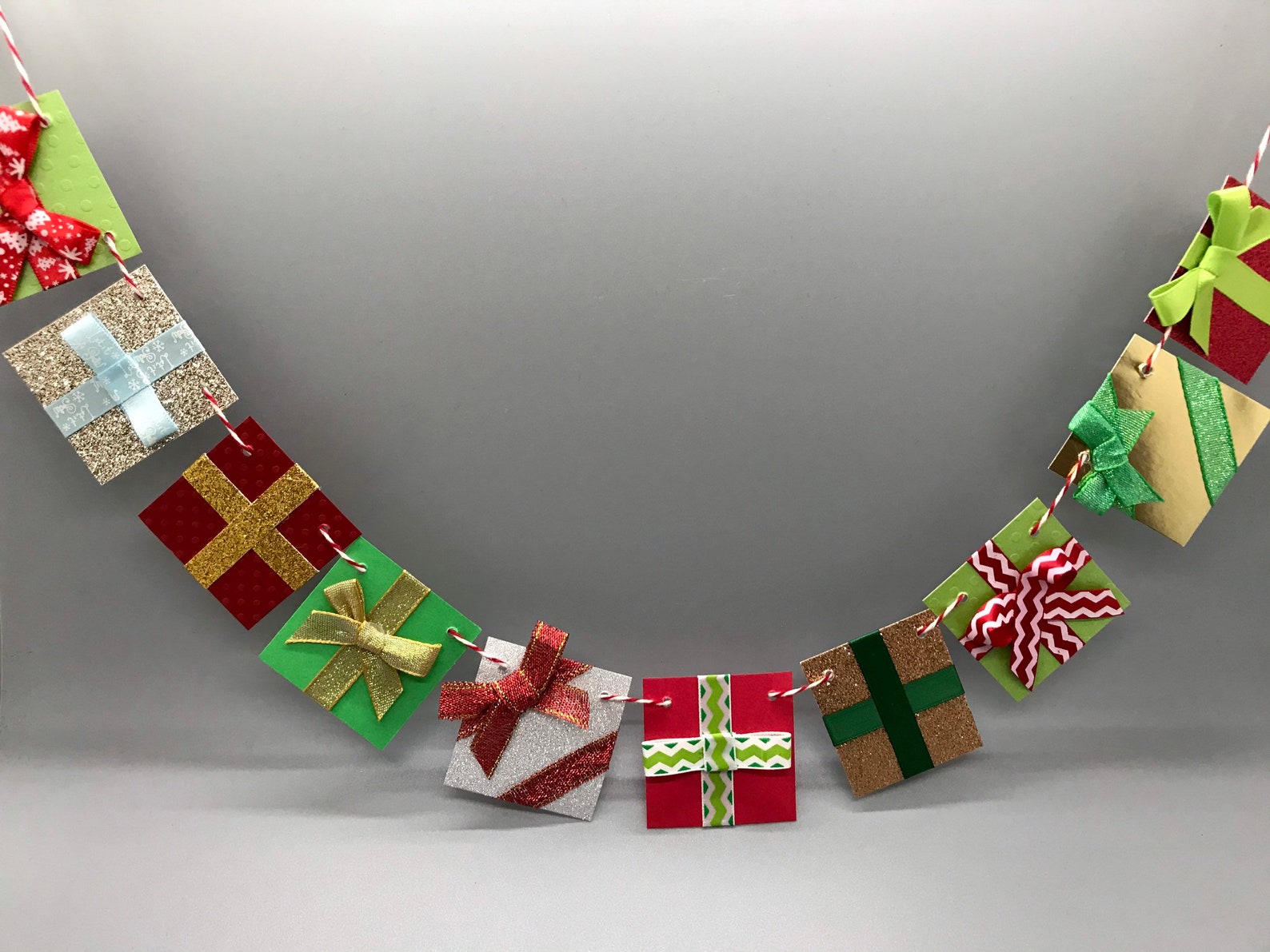 Christmas Gift Garland Christmas/Holiday Decoration Etsy