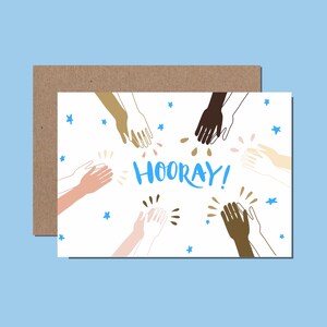 Congrats Card - Hooray!