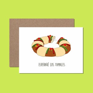 Carte de vœux - Rosca de Reyes